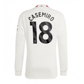 Manchester United Casemiro #18 Koszulka Trzecich 2023-24 Długi Rękaw